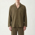 Men's Double Gauze Pyjamas | Camp Collar | 4 Colours