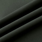 Close-up of dark gray softshell fabric with draped folds, flat texture | Chaps London