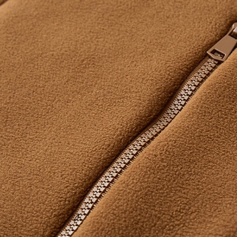 Men's Teddy Lined Fleece Zip Jacket with Hood | 3 Colours