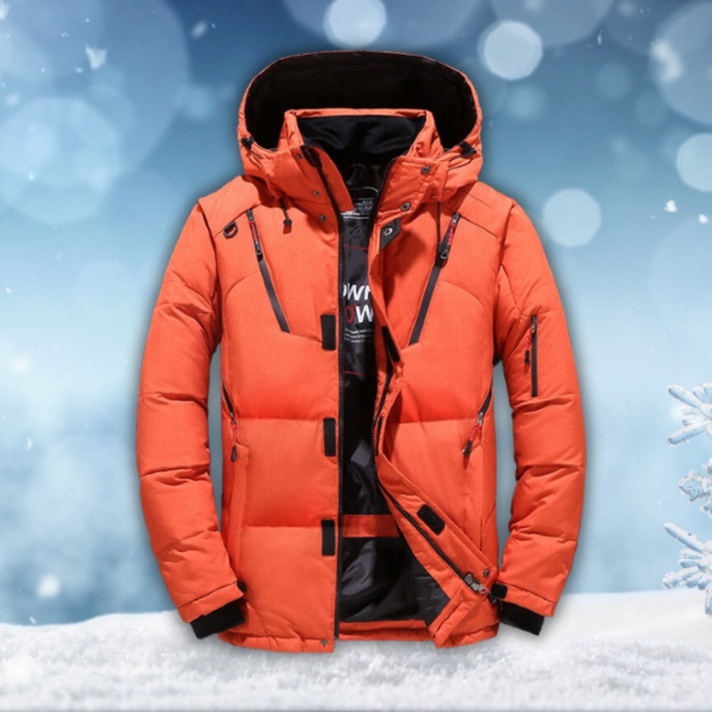 Men's Padded Winter Jacket | Detachable Hood | Rainproof | 5 Colours