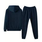 Men's Fleece Lined Zip Hoodie Tracksuit | Joggers