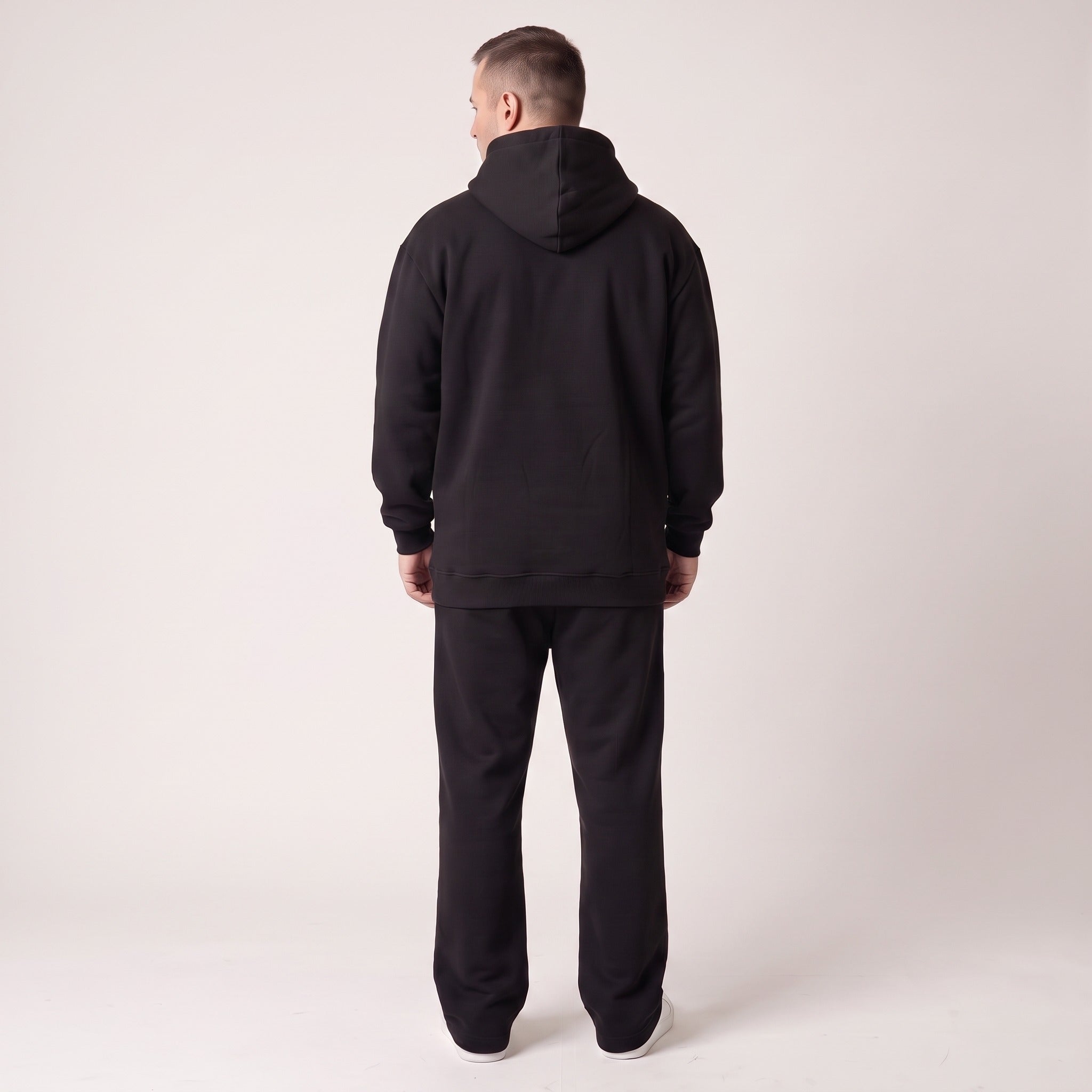 Men's Open Hem Tracksuit | Relaxed Hoodie and Joggers | 3 Colours