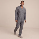Men's Striped Pyjamas | Button Front | 2 Colours