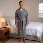 Men's Waffle Dressing Gown | Shawl Collar | 5 Colours
