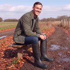 Men's Rubber Wellies | Mid-Calf or Knee-High | Black