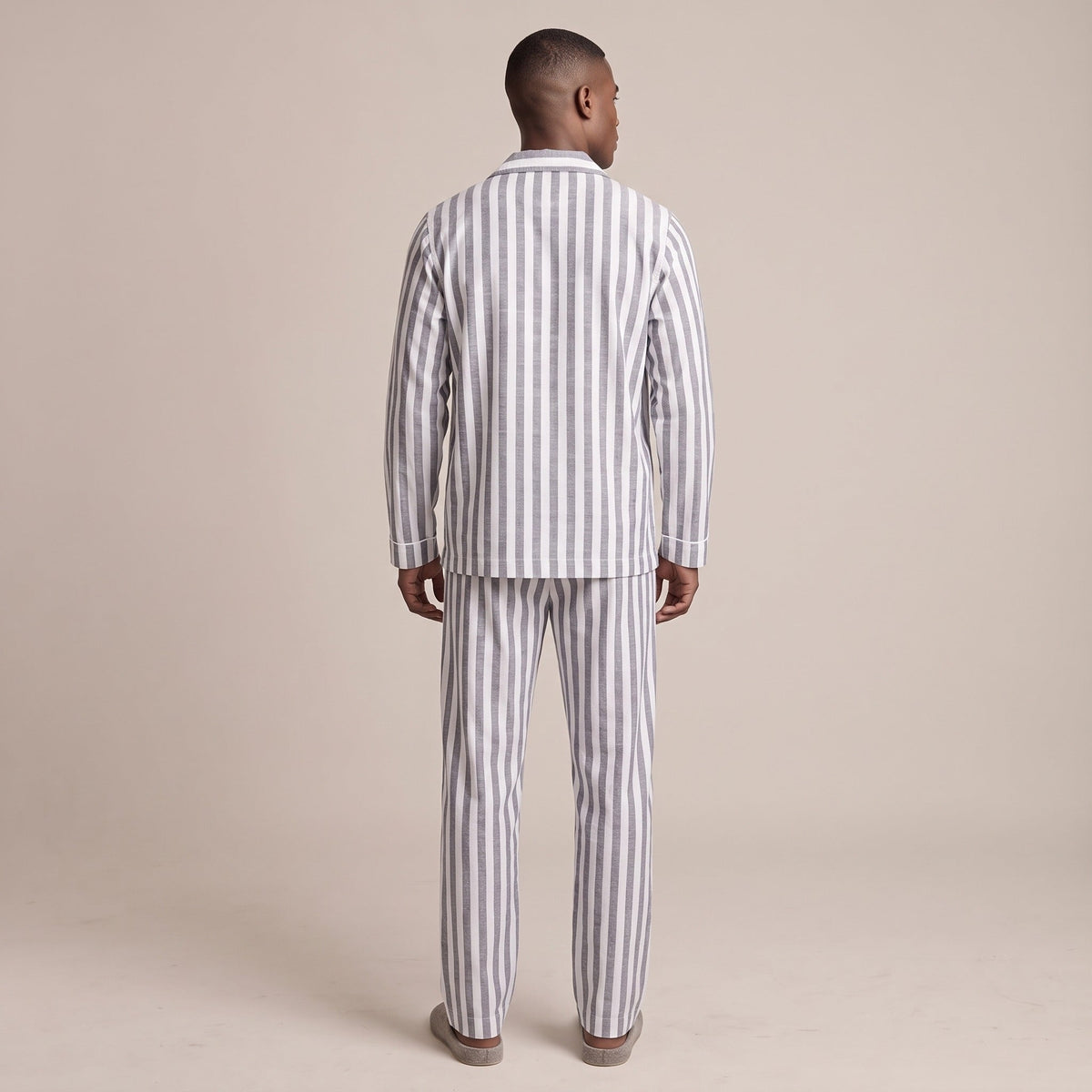 Men's Striped Pyjamas | Button Front | 2 Colours