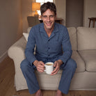 Men's Check Flannel Pyjamas | Button Front | 2 Colours
