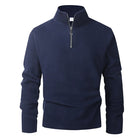 Men's Zip Neck Fleece | Stand Collar | Pullover