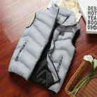Men's Puffer Gilet | Quilted | High Collar | Up to 8XL