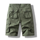 Men's Knee Length Shorts | Cargo | Cotton | Multi-Pocket