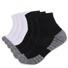 Men's Ankle Sports Socks | 6 Pairs | Cushioned Terry Sole