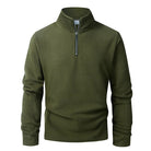 Men's Zip Neck Fleece | Stand Collar | Pullover