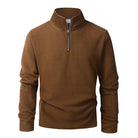 Men's Zip Neck Fleece | Stand Collar | Pullover