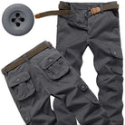 Men's Utility Trousers | Cotton | 8 Pockets | Loose Fit