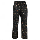 Men's Chef Trousers | Elasticated Waist | Side Pockets | Cotton Blend