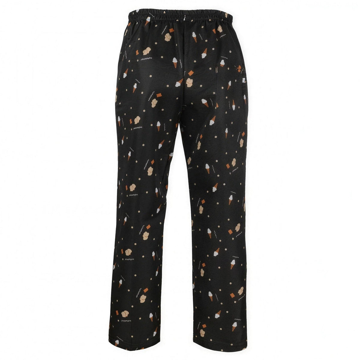 Men's Chef Trousers | Elasticated Waist | Side Pockets | Cotton Blend