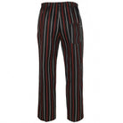 Men's Chef Trousers | Elasticated Waist | Side Pockets | Cotton Blend