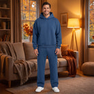 Men's Boxy Hoodie Tracksuit | Straight Leg Joggers | 5 Colours