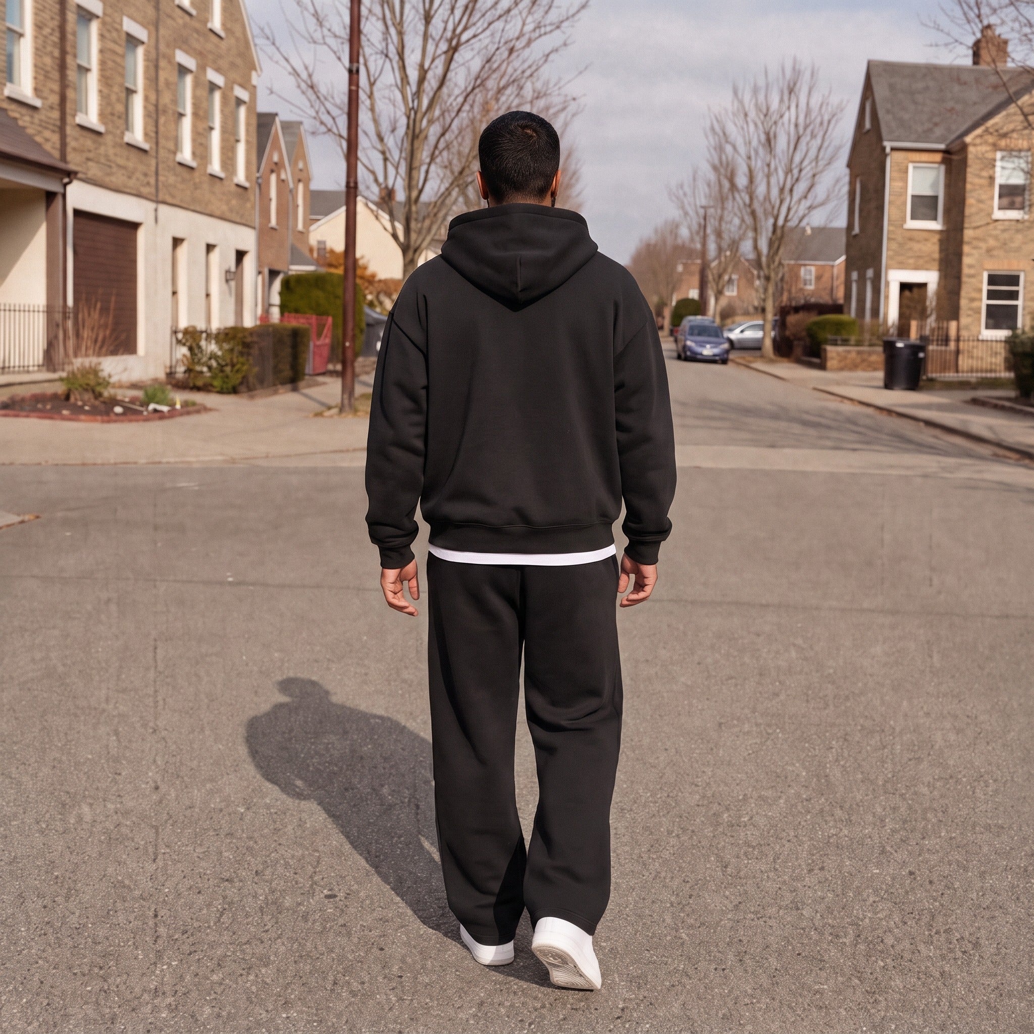 Men's Oversized Zip Hoodie and Joggers Set | 5 Colours