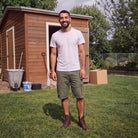 Men's Knee Length Shorts | Cargo | Cotton | Multi-Pocket