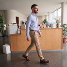 Men's Stretch Chinos | Cotton | Straight Leg
