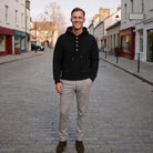 Men's Knitted Henley Hoodie | Textured Knit | 3 Colours