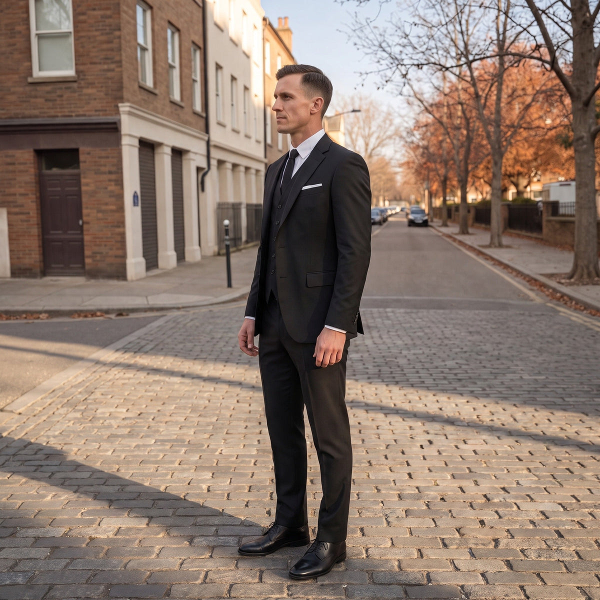 Men's Three Piece Suit | Slim Fit | 4 Colours