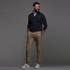 Men's Polo Shirt | Shirt Collar | Half Placket | Short Sleeve-Polo Shirts-Chaps London-Chaps London