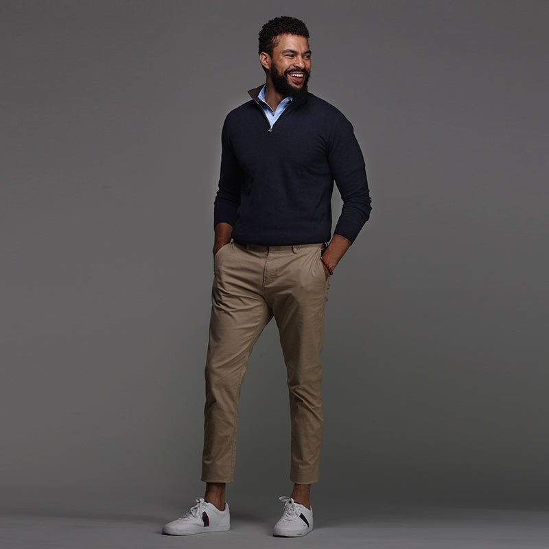 Men's Polo Shirt | Shirt Collar | Half Placket | Short Sleeve-Polo Shirts-Chaps London-Chaps London