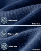 Close-up of the outer side and the soft fleece inner side of the fabric | Chaps London