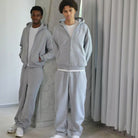 Men's Oversized Zip Hoodie and Joggers Set | 5 Colours