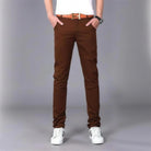 Men's Stretch Chinos | Cotton | Straight Leg