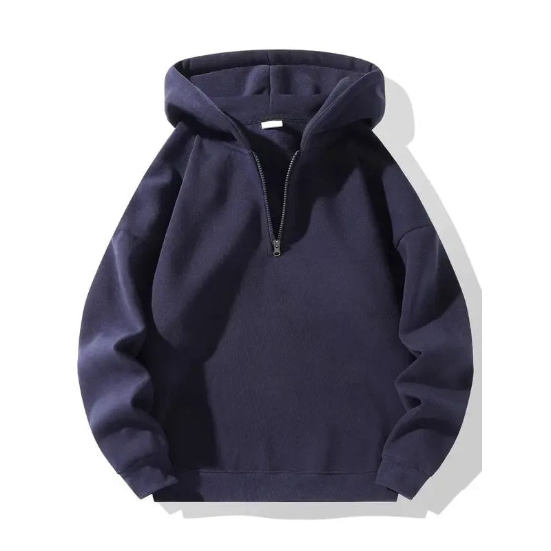 Men's Brushed Half-Zip Hoodie | 3 Colours