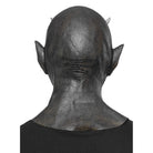 Black demon mask with horns and pointed ears, rear view on mannequin | Chaps London