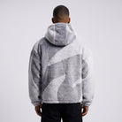 Men's Sherpa Hooded Jacket | Two Tone | Full Zip | 4 Colours