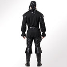 Man wearing black pirate costume with bandana, back view, worn by model | Chaps London