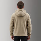 Men's Hooded Fleece Jacket | Teddy Lining | Full Zip | 5 Colours