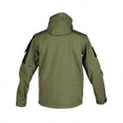 Men's Tactical Softshell Jacket | Fleece Lined | Hooded