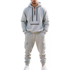 Men's Cargo Tracksuit | Hoodie with Zip Pockets | 6 Colours