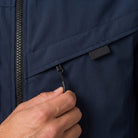 Men's Hooded Outdoor Jacket | Wind Resistant | Water Resistant | Zip Pockets