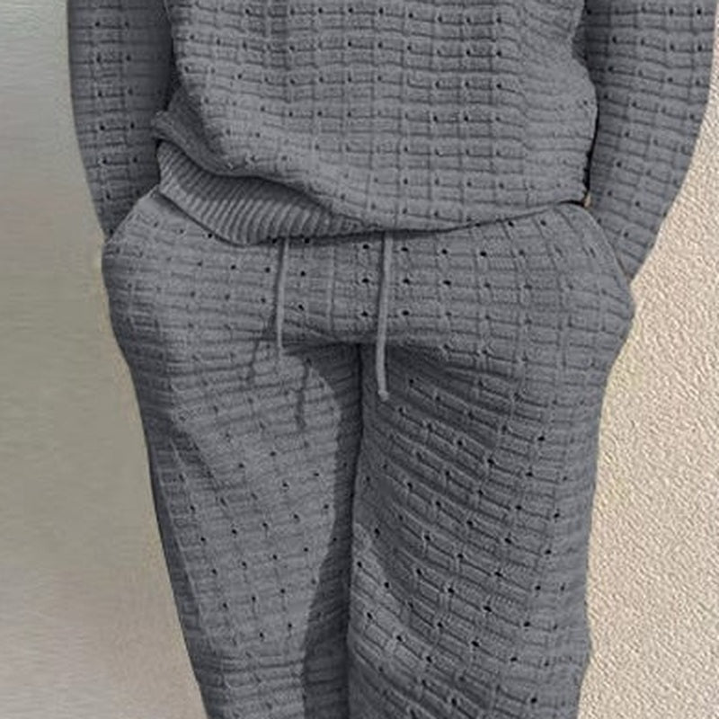 Men's Knit Lounge Set | Crew Neck Jumper | 5 Colours