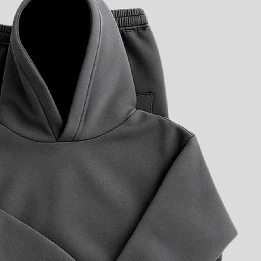 Men's Boxy Hoodie Tracksuit | Straight Leg Joggers | 5 Colours