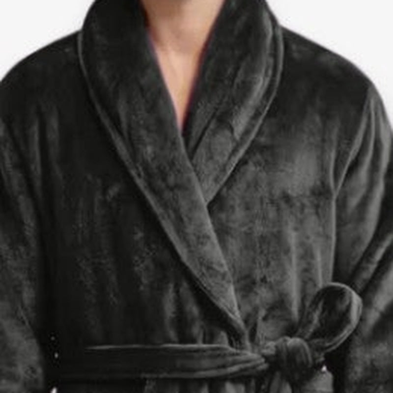 Men's Plush Fleece Dressing Gown | 7 Colours