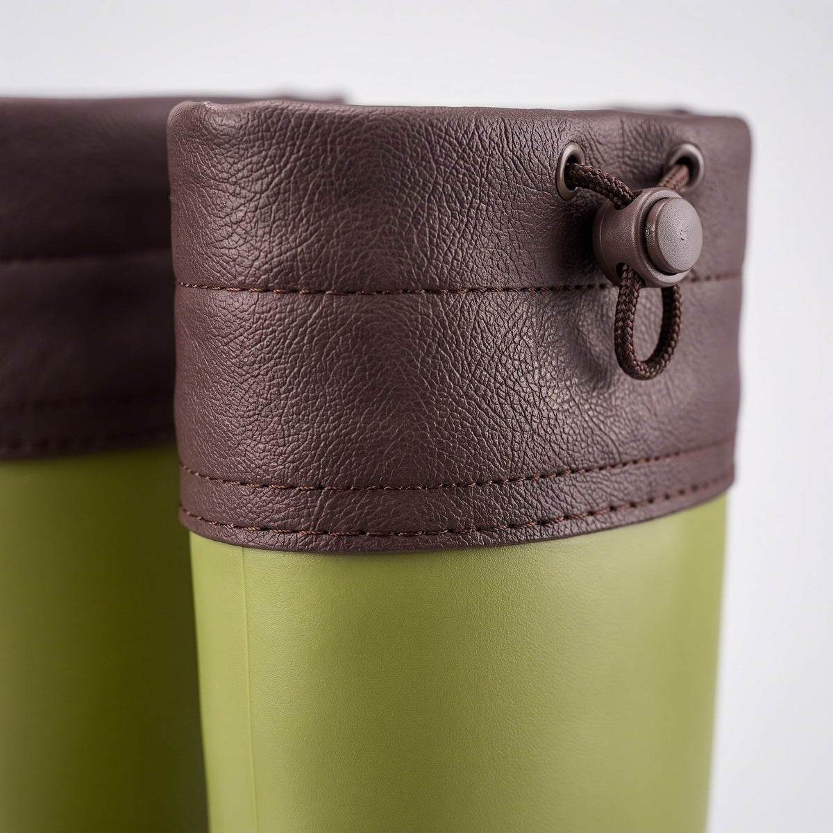 Men's PVC Wellington Boots | Drawcord Cuff | 4 Colours