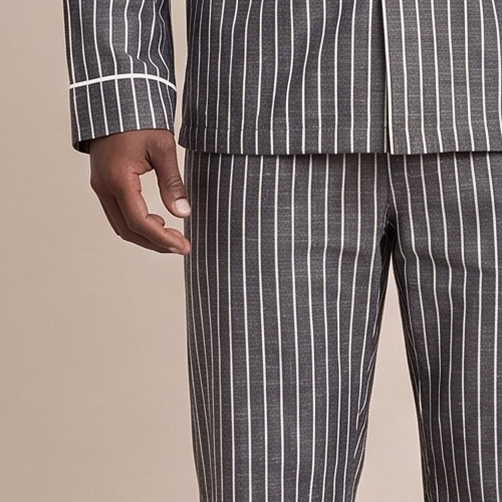 Men's Striped Pyjamas | Button Front | 2 Colours