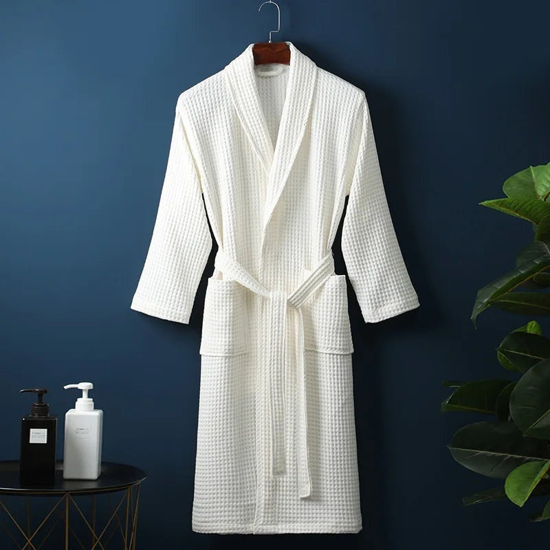 Men's Waffle Dressing Gown | Shawl Collar | 5 Colours