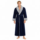 Men's Coral Fleece Dressing Gown | Shawl Collar | 3 Colours