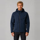 Men's Hooded Outdoor Jacket | Wind Resistant | Water Resistant | Zip Pockets