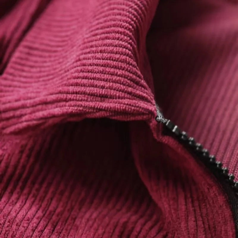 Men's Corduroy Lounge Set | Zip Jacket | Wide Trousers