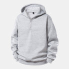 Men's Quarter Zip Hoodie Tracksuit | Cuffed Joggers | 2 Colours